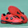 Badminton Shoes, Men's Pair of Rotating Buckle Automatic Lacing Table Tennis Training Shoes, Couple Sports Shoes