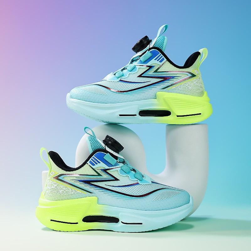 Boys Lightweight Breathable Mesh Running Shoes Kids Outdoor Indoor Sports Comfortable Cushioned Athletic Sneakers
