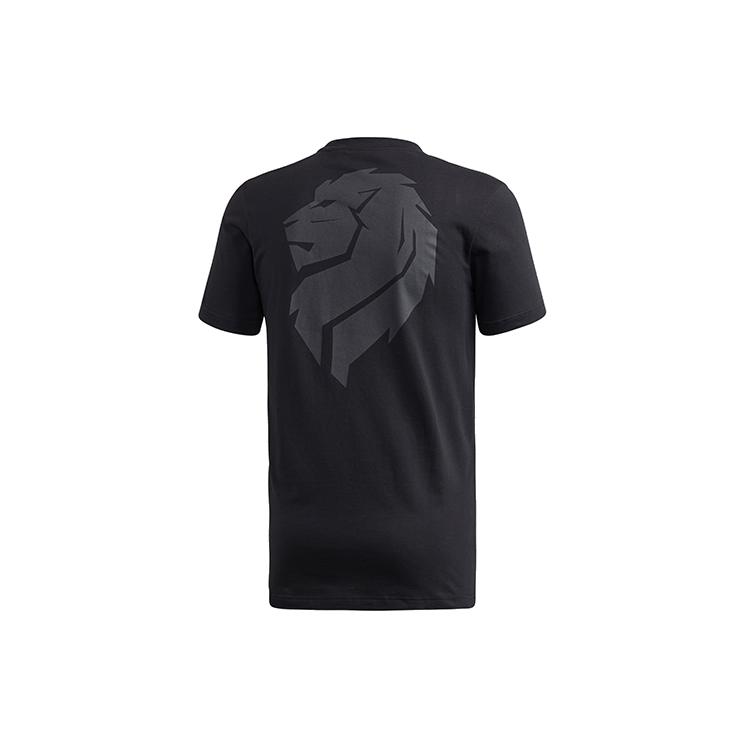 Adidas Soccer Jerseys Men's Black Moderate Straight Fit FK3563