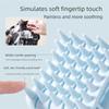 Silicone Shampoo Comb Skin Massage Shampoo Brush, Scalp Massage Comb, Bathroom Cleaning Shampoo Comb Beauty Tools