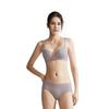 Calvin Klein Solid Color Seamless Mid-Rise Triangle Underwear Women Underwear Hidden-Red Gray QF6357ADFSS