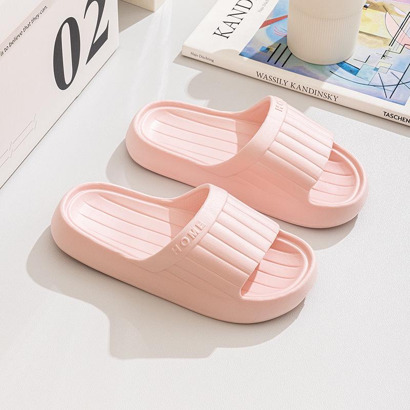 

Qidashun Comfortable Summer Slippers for Men & Women - Perfect for Home & Bathroom Use 36-37 розовый