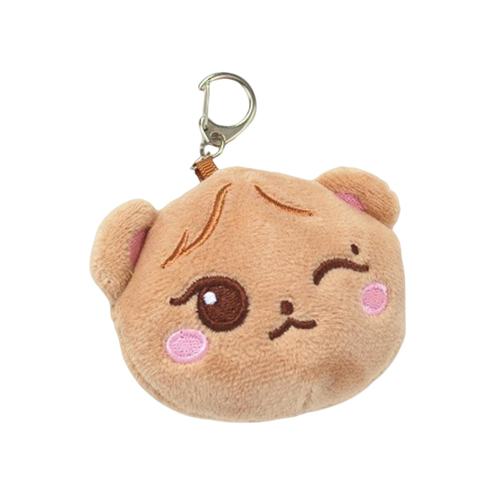 

Классические плюшевые подвески с персонажами, Подарки, Игрушки, Плюшевые украшения, 1 шт., Плюшевый брелок, Милая подвеска для рюкзака, Подарок для пары One Size