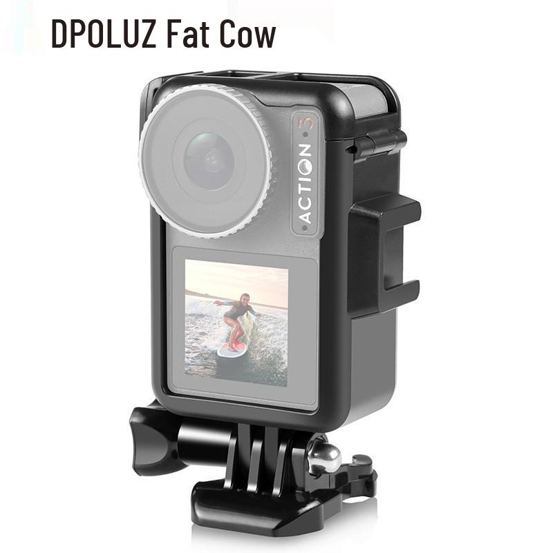 

PULUZ Fat Cow Protective Frame for DJI Osmo Action5/4 чорний
