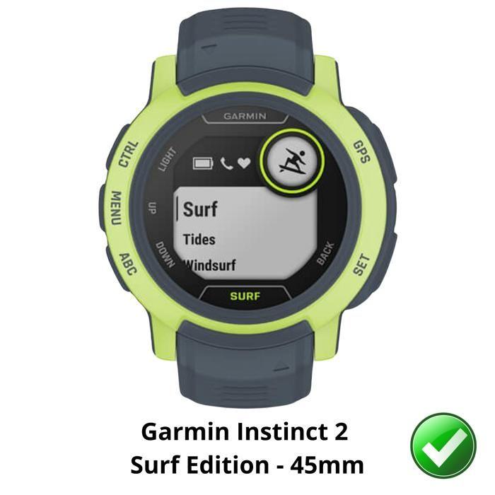 Protector de ecran pentru Garmin Instinct 2 Surf Edition - 45mm [Pachet 6] Folie de protecție din plastic rezistentă ultra-subțire Phonillico