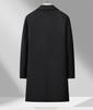 Winter Mid-Length Woolen Overcoat for Middle-Aged & Young People - Lapel Fashion Casual Style