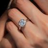 Simple Atmospheric Ring, Geometric Round All-Inclusive Fashion Ring