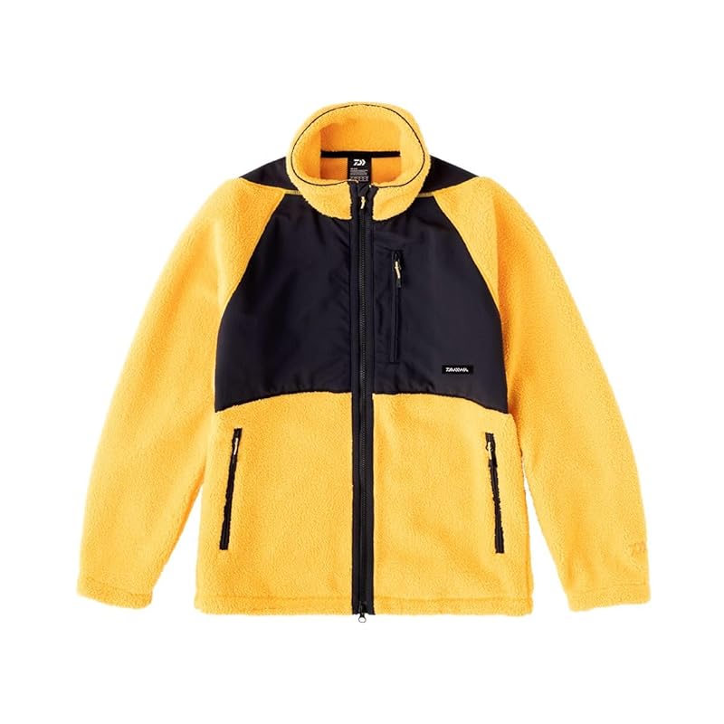 

Daiwa fleece jacket DJ-3123 men s fade yellow fishing Phishing