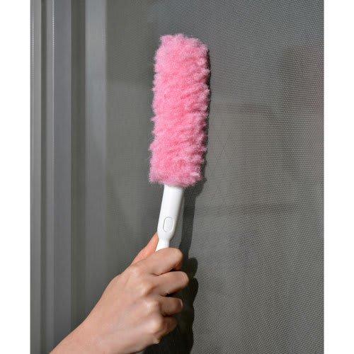 Seiei Replaceable Screen Door Big Clean, Handy Type, Pink (17641) [Just Wet and Rub]