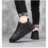 Prodyšné business casual boty pro muže Protiskluzové kožené boty, Sportovní plátěné boty pro muže Tenisky pro teenagery