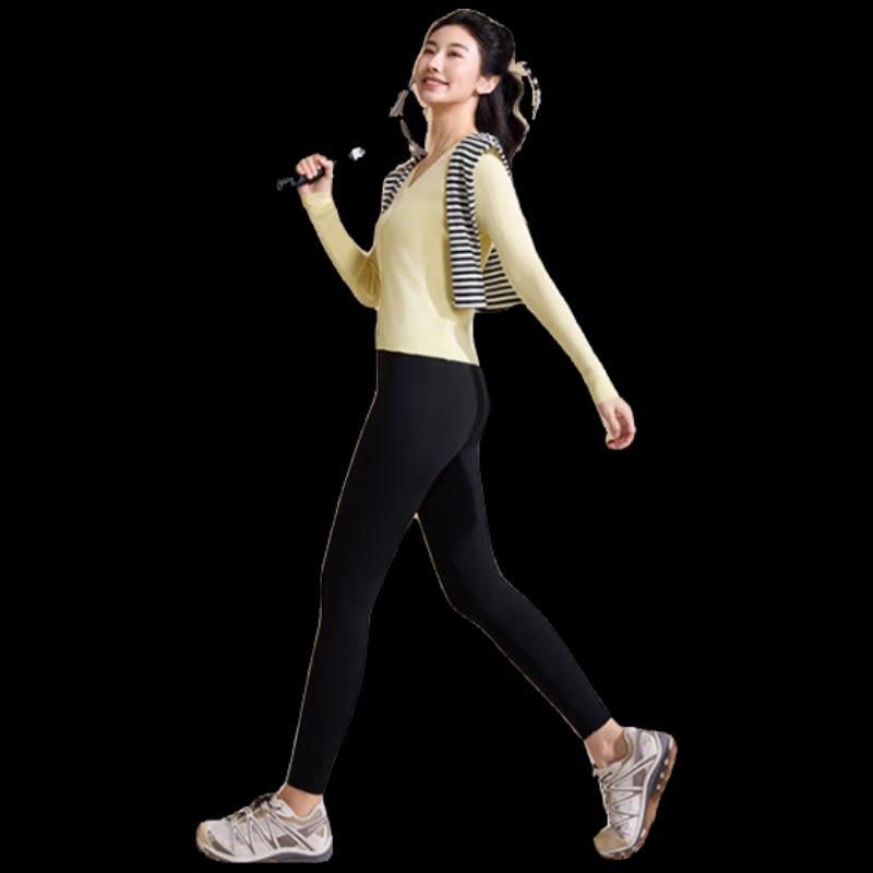 Maoren Graphene Warm Butt-Lifting Stirrup Yoga Leggings