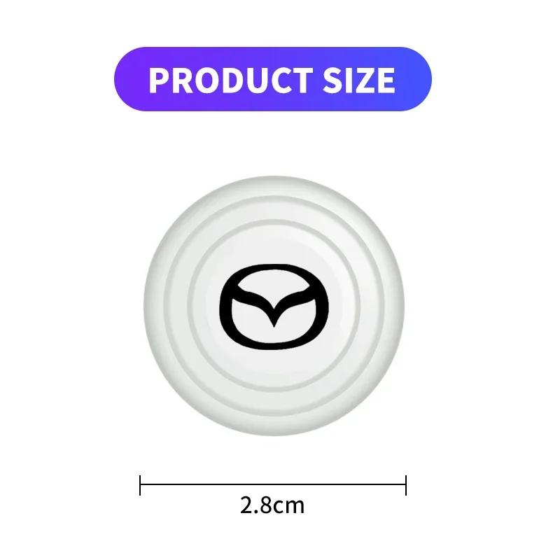 Luminous Car Door Silent Gasket Shock-absorbing Car Stickers For Mazda 3 CX3 CX4 CX5 CX7 CX8 CX9 Atenza Axela Car Styling FF29