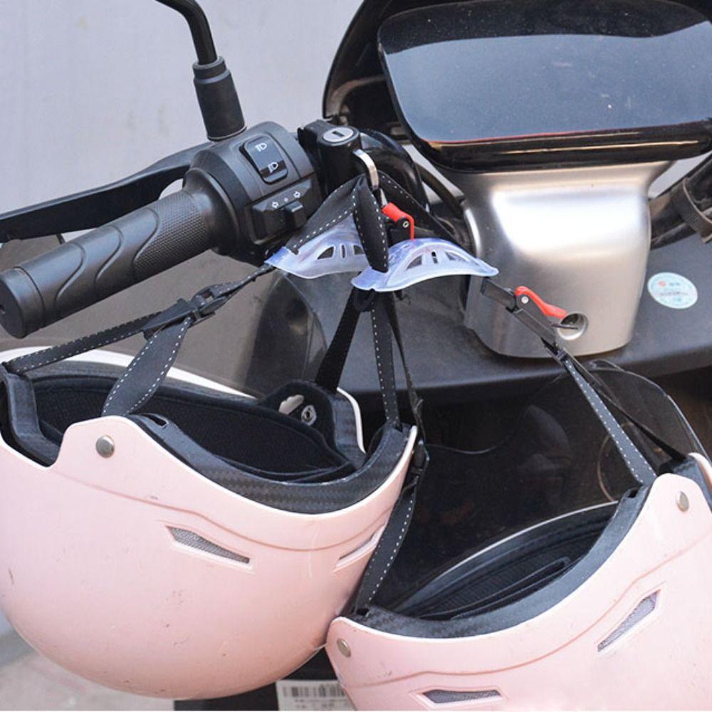 Multifunctional Handlebar Helmet Lock Safety Fixed Electric Motorcycle  Bicycle Accessories