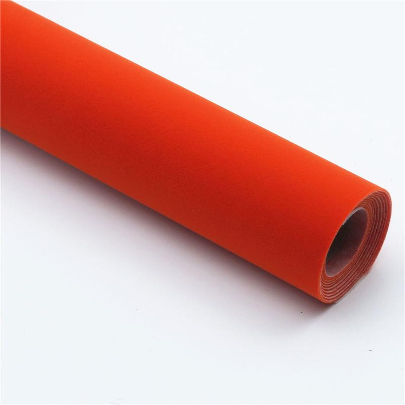 Self-Adhesive Flocked Fabric Thick Velvet Lining for Jewelry Display Scratch-Proof DIY Cabinet Liner Peel & Stick Foam Cloth