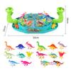 Catapulta per Bambini Giocattolo Palline Battaglia Dinosauri Tavolo da Gioco Gioco Doppio Genitore-Figlio Macchina da Gioco Educativa Tavolo da Battaglia 2 Giocatori Giochi da Tavolo