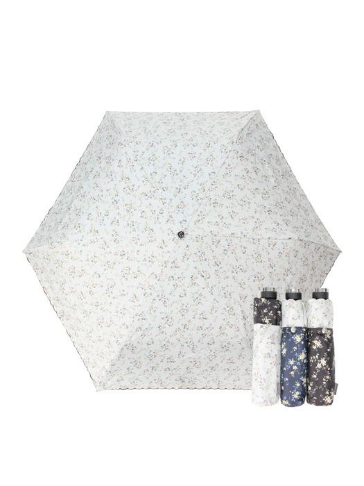 AGATHA Charmant Slim Manual 3-Stage Umbrella Black (BK)