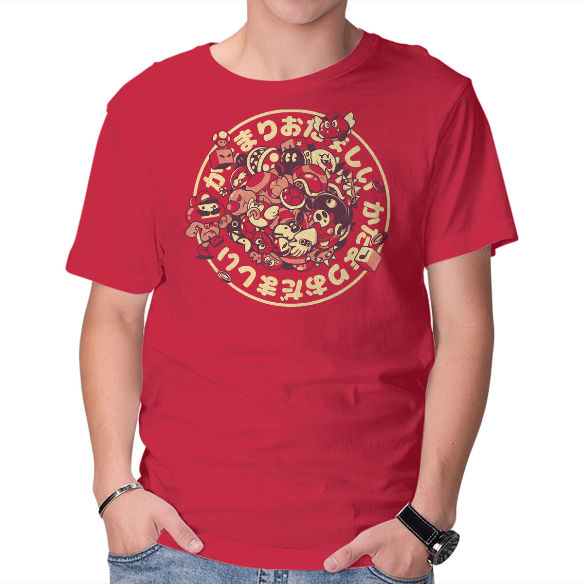 Unisex Crew Neck T-Shirt Let s A Roll Graphic Short Sleeve Casual Tee XXXXL