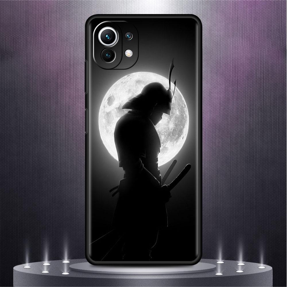 Landscape Ink Painting Japan Samurai Art Case For Xiaomi Mi Poco X3 NFC M4 M3 Pro F3 GT F1 11 Lite Note 10 11T 10T Phone Cover