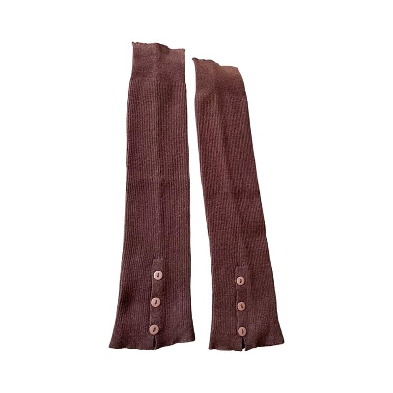 Leg Warmers for Women Girls Japanese Style Lolitas Leg Warmer Knitted Long Leg Socks Gothic Harajuku Leg Cover Stockings