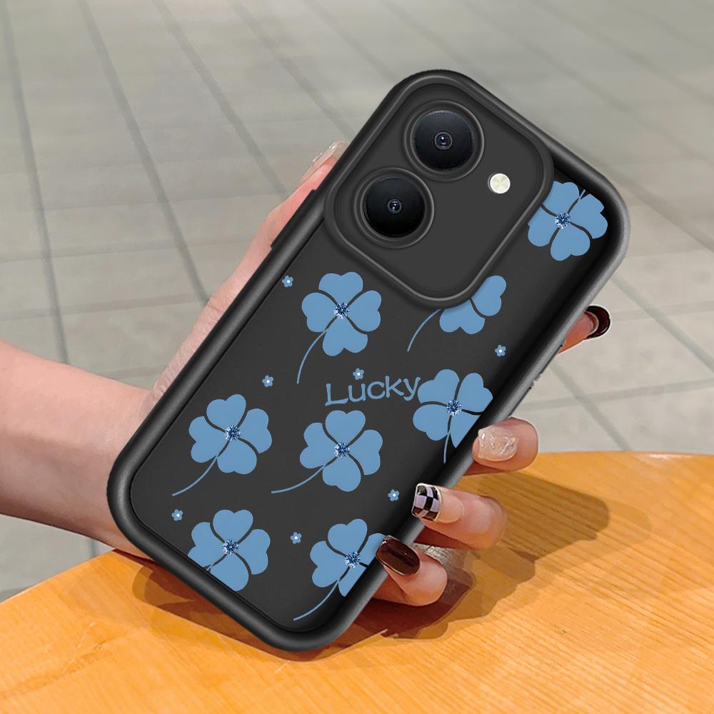 

Мягкий силиконовый квадратный чехол с рисунком лестницы для телефона, полное покрытие, противоударный защитный резиновый чехол для камеры для Vivo Vivo Y81 чёрный