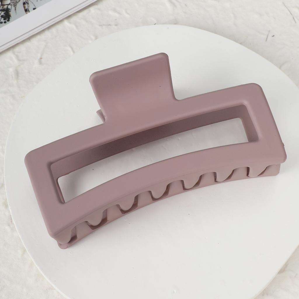 Korean Style Solid Color Frosted Big Crab Hair Claws 13CM Large Shark Clips For Women Ponytail Clip Hairpins Barrettes Headwear