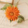 Plastic Sunflower Bouquet Artificial Silk Faux Flower Artificial Flower Bouquet Plastic Flower Fake Flower Party Arrangements