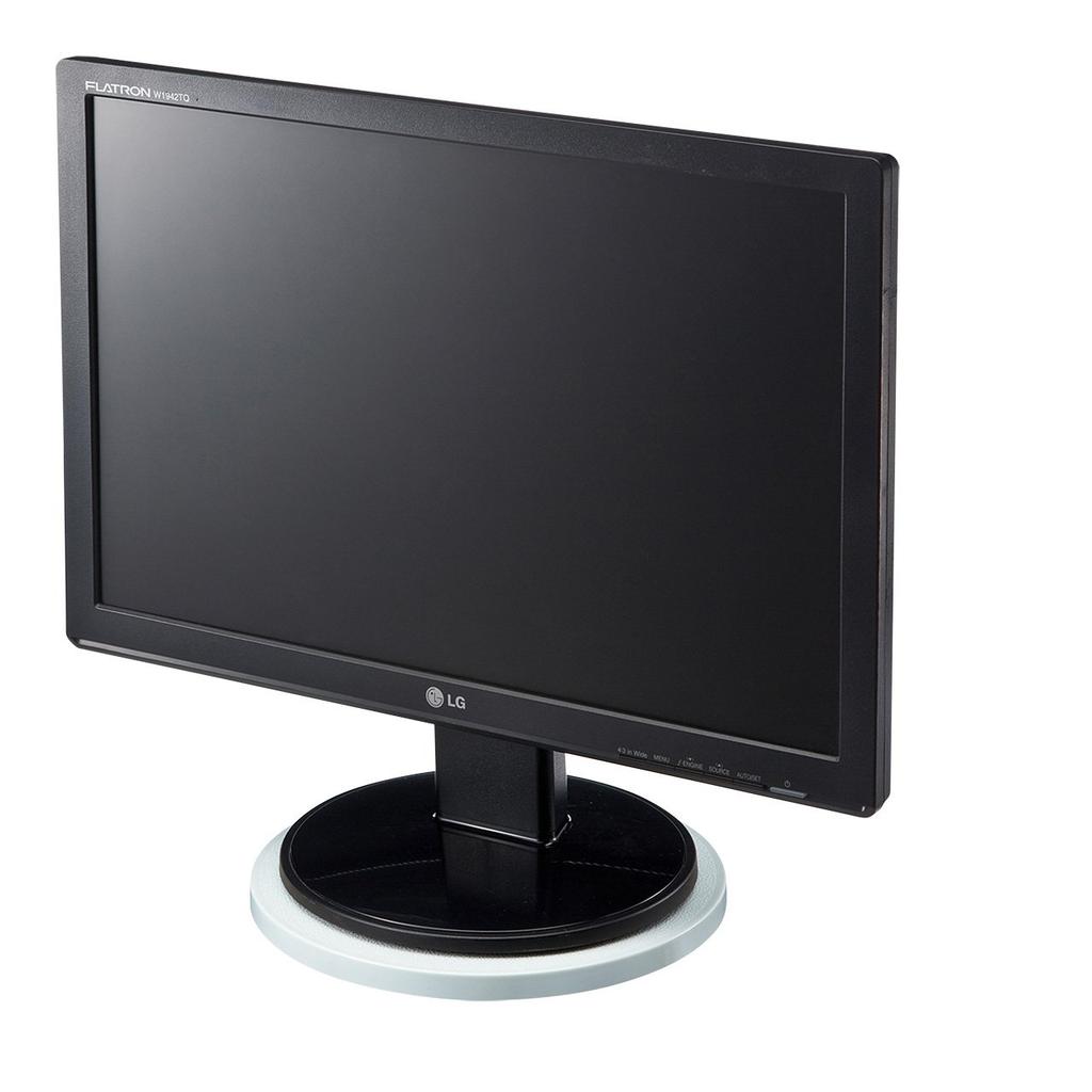 SANWA SUPPLY CR-15K Rotating Table, 23cm Diameter, 30kg Load Capacity