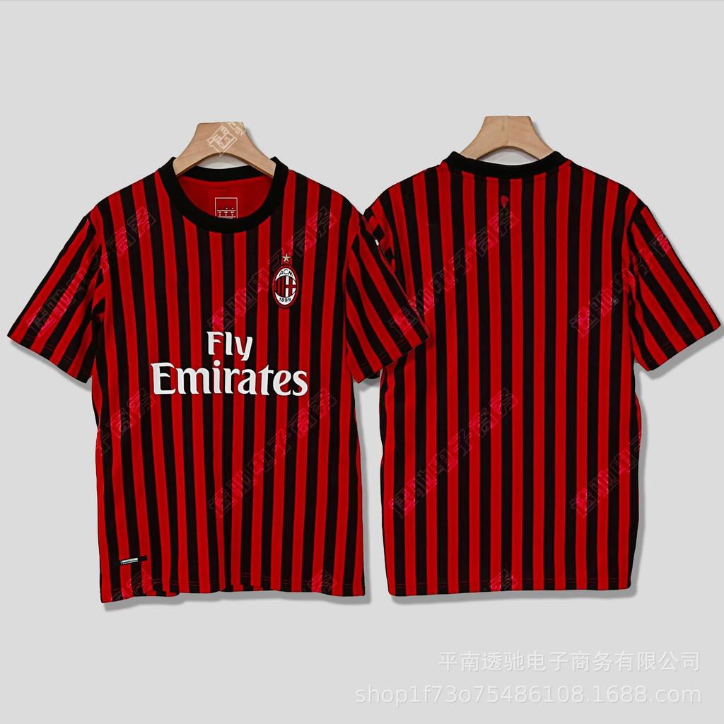 0607AC Milan retro jersey Cacanesta Maldini Inzaghi Pirlo long short-sleeved football jersey