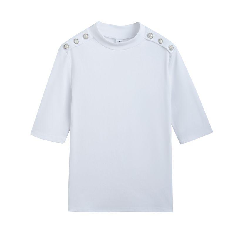 Женский свитер с пуговицами — фото 3