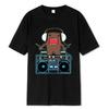 Domo Kun DJ Domo T Shirts Men Cotton Humorous T-Shirts  Breathable O-Neck Short Sleeve Harajuku Loose Tees Cotton Tops Gift Idea