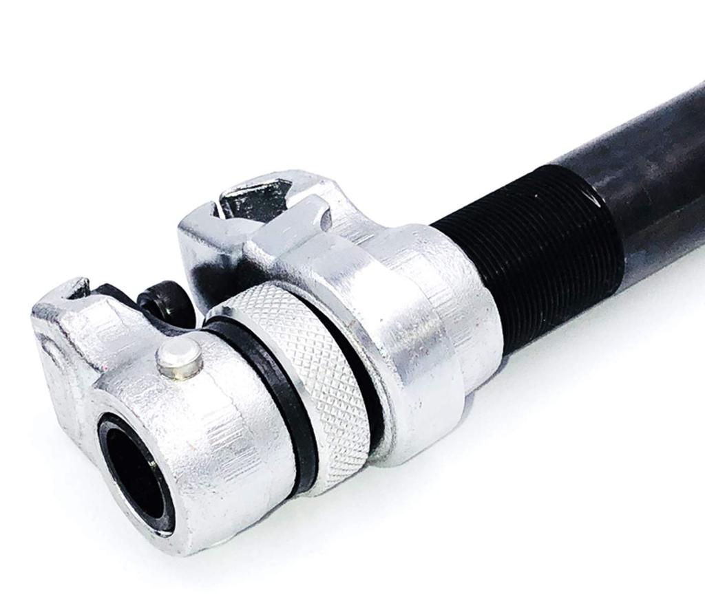 Coil Spring Impact Wrench with for Light and Standard Car Suspension and Strut Replacement Compressor, 2-Jaw Set, Compatible, Stopper,