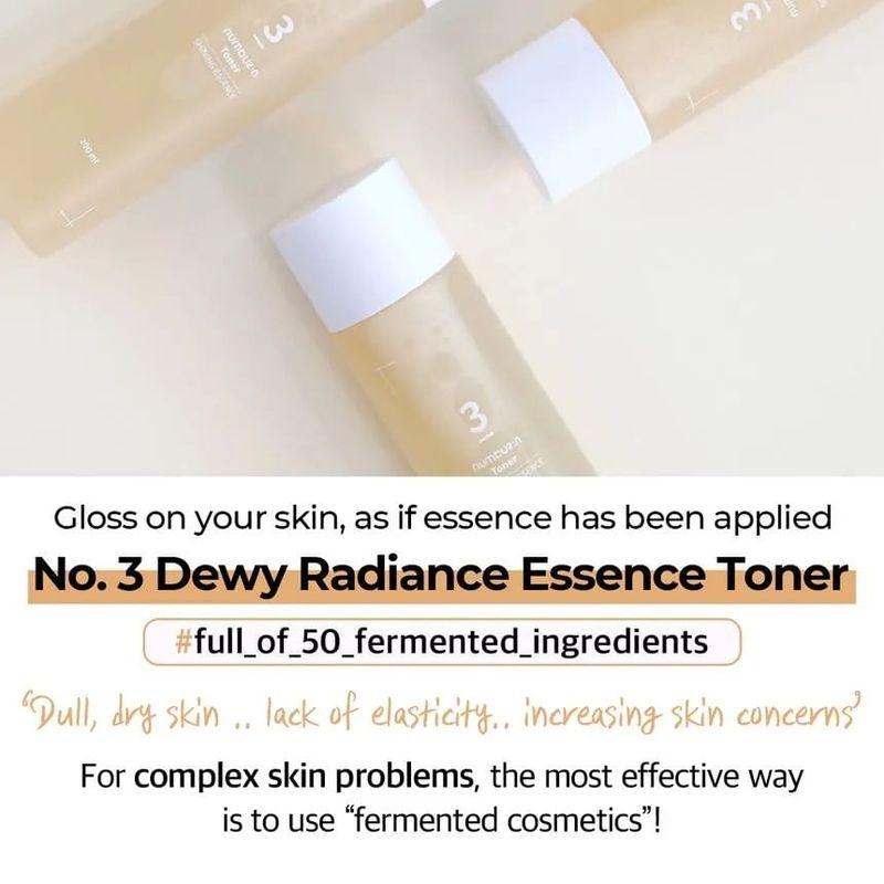 NUMBUZIN No. 3 Super Glowing Essence Toner