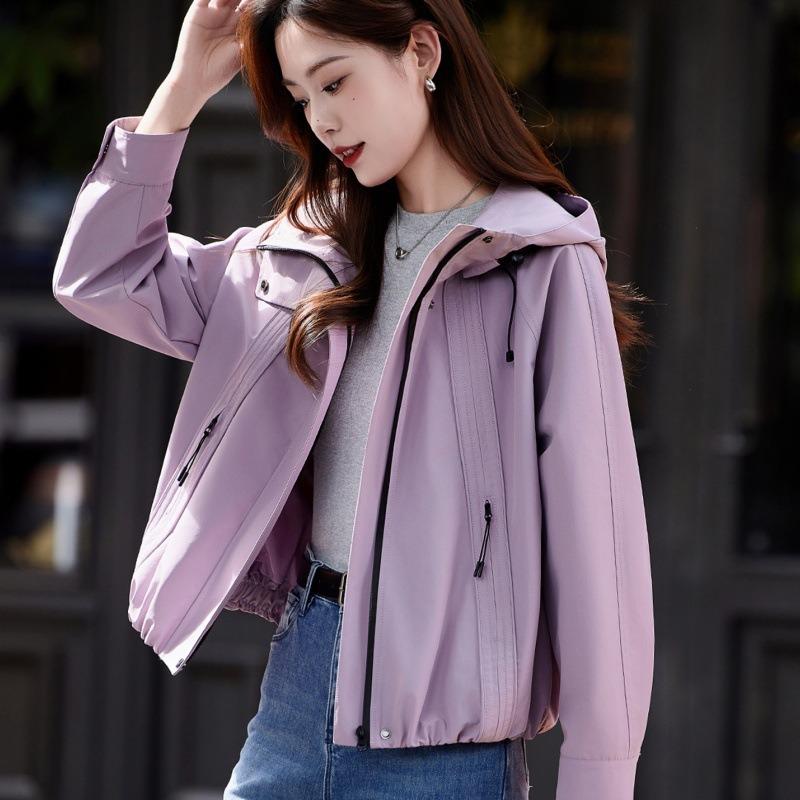 Short Coat Women's Casual Jacket Spring and Autumn New Popular Fashion High-end Trench Coat