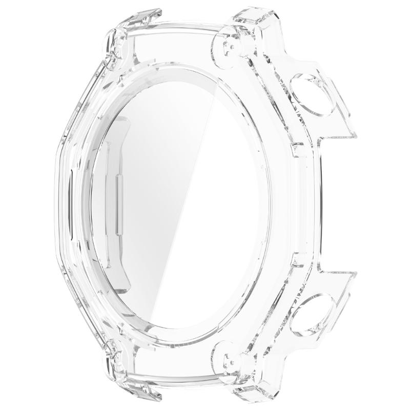 Antiscratch PC Hard Cover Screen Protector With Build In Tempered Glass For Fitness Trackers Wearable Device Lightweight