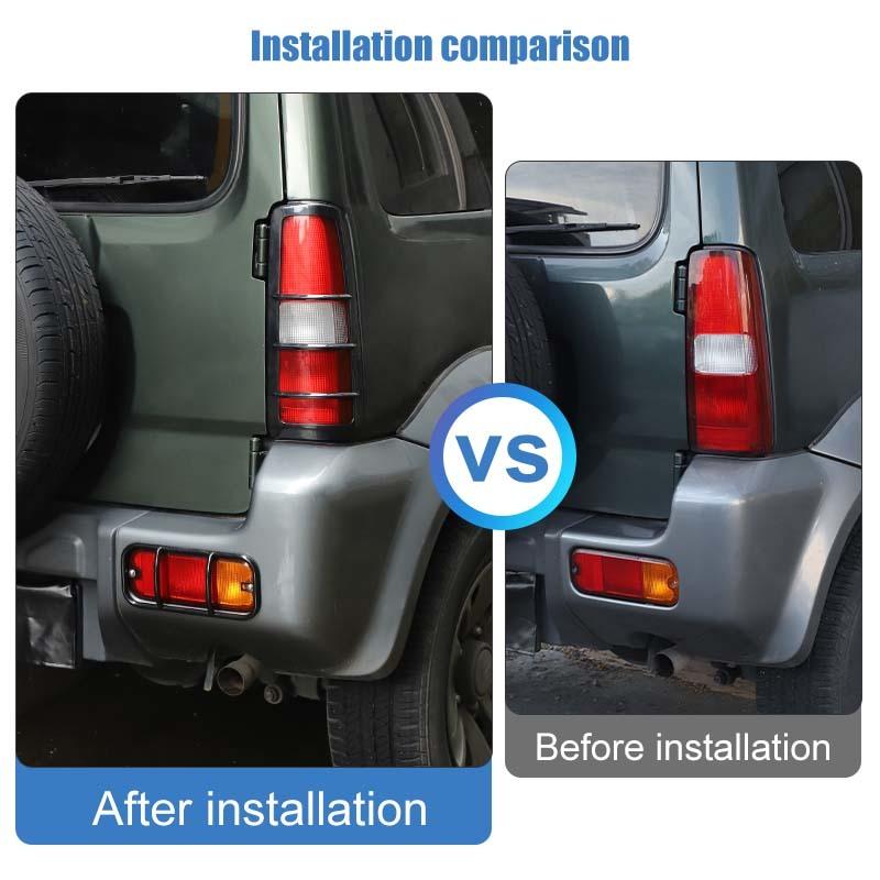 Car Rear Fog Lampshade Cover Lamp Protective Decoration Taillight Cover For Suzuki Jimny 2007-2017 Car Exterior Accessories