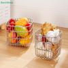 Stainless Steel Wall-Mounted Storage Basket - Adhesive Kitchen Organizer For Fruits, Vegetables & Bathroom Supplies
