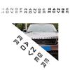 Range Rover Car Nameplate With Glossy And Matte Options For Exterior Styling