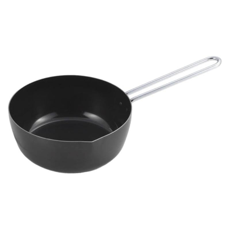 

Sea style iron cooking pot 18cm чорний