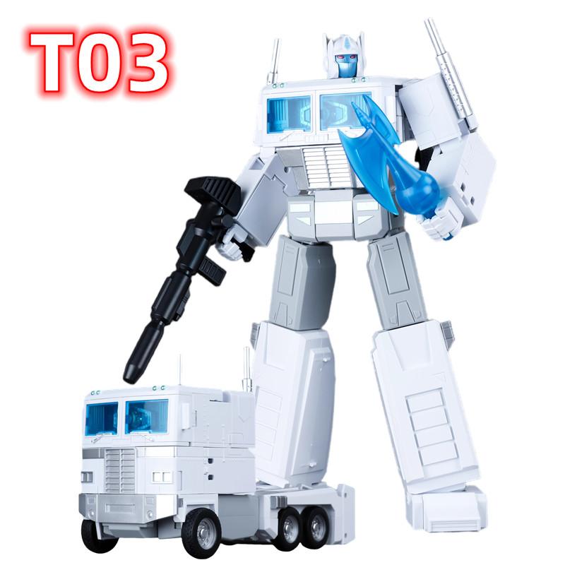 Non-Toxic 30Cm Transformable Robo Toy Masterpiece G1 Animated Version Ultra Magnus Optimus Prime Action Figure Collection Robot Gifts Toys