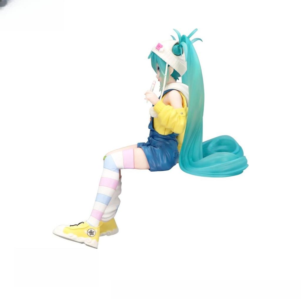 16CM Hatsune Miku Figure Anime Noodle Stopper Proportional Humanoid lolly Virtual Anchor Model Toy Kawaii Girl Action Figures