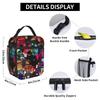 Forsakens Game Insulated Lunch Bag Thermal Bag Reusable,Meal Container Leakproof Tote Lunch Box Girl Boy College  Picnic