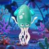 LED Electric Self-Avoiding Octopus, Stress Relief Gift, 8-Legged Action, USB Rechargeable, Interactive Play for Kids, Develops Sensory and Motor Skill