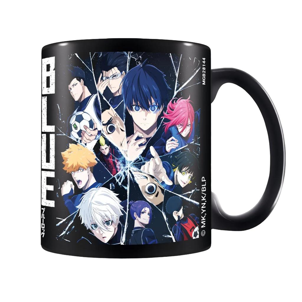 Blue Lock Shattered Glass Mug