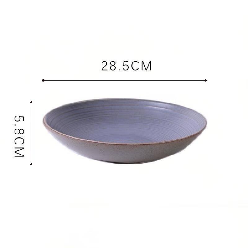 Qinkai Japanese Style Ceramic Deep Plate