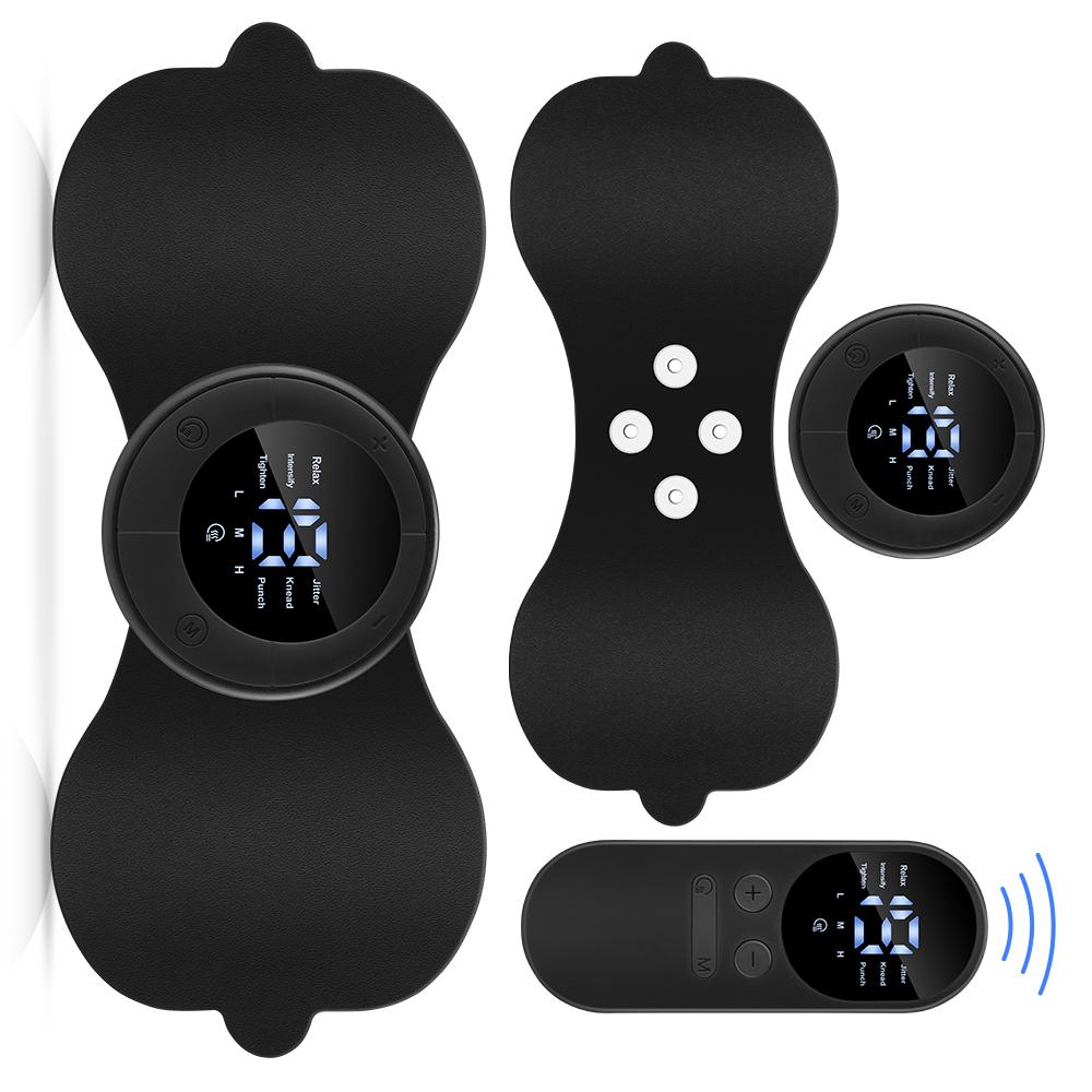 Electric Neck Massager 6 Modes Wireless Heating EMS Muscle Massage Stimulator Back Cervical Leg Body Patches Pain Joints Device