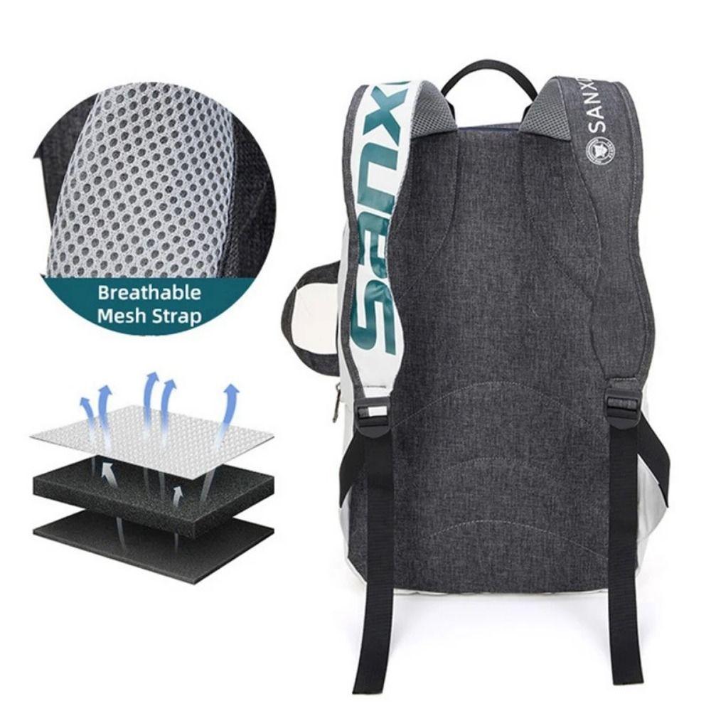 creative Tennis Paddle Backpack Foldable Sports Bags Racket Storage Tennis Bag  Squash