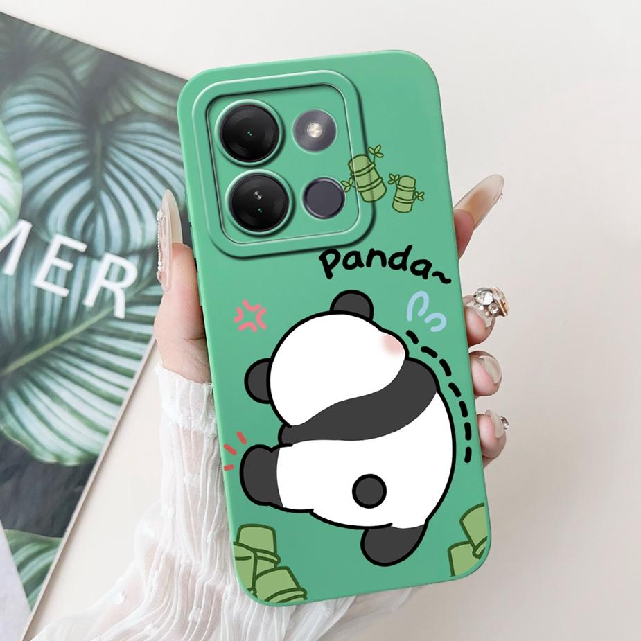 For Infinix Smart 7 HD Case X6516 Cute Funny Cartoon Cover Shockproof Phone Case For Infinix Smart 7 Plus Smart7 X6515 Soft Bags