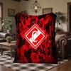 Spartak Moscow Print Flannel Blanket Soft Warm Sofa Bed Throw Blanket For Home Office Bedroom