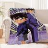 Detective Conan Blanket for Sofa Decoration Home Interior Luxury Blankets & Throw Thin Wadding Blanket King Size