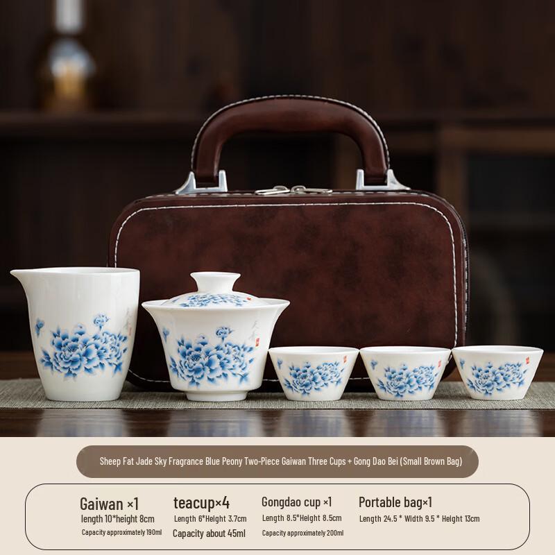 YuzhuXun Nordic Style Ceramic Kung Fu Tea Set